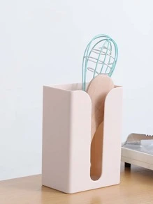 1入組ABS紙巾盒現代掛壁式紙巾盒套支架 - 白色 - 查看 7