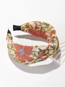 1入組女性印花扭結裝飾時尚適用於裝飾用品 - 彩色 - 查看 3