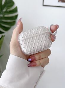 苹果水钻装饰外壳 兼容 Airpods 兼容 Airpods1/2 AirPods Pro - 無色 - 查看 1