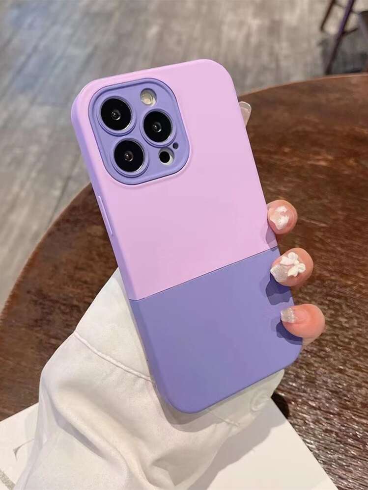 Minimalist Phone Case - Purple - View 1