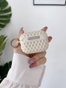 苹果水钻装饰外壳 兼容 Airpods 兼容 Airpods1/2 AirPods Pro - 米色 - 查看 2