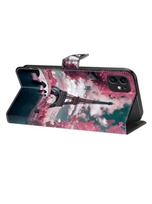 GLANDOTU 这款钱包式手机壳采用折叠翻盖设计，配有卡槽，并采用吸震PU皮革+TPU材质，兼容三星Galaxy手机及其他型号手机——Tita品牌，也兼容 15/15 Plus/15 Pro/15 Pro Max。 - 彩色 - 查看 3