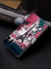 GLANDOTU 这款钱包式手机壳采用折叠翻盖设计，配有卡槽，并采用吸震PU皮革+TPU材质，兼容三星Galaxy手机及其他型号手机——Tita品牌，也兼容 15/15 Plus/15 Pro/15 Pro Max。 - 彩色 - 查看 6