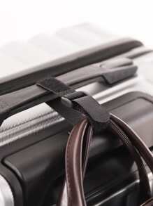 1/5 PCS New Solid Color Nylon Rope Belt Cargo Luggage Holder Fastener Straps with Self-adhesive Sticker for Motorcycle Car Camping Bags For Men and Women - Black - View 5