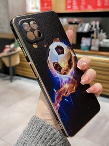 足球/足球印花手機殼 - 彩色 - 查看 2