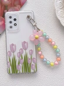 印花透明手機殼附帶繩子 - 彩色 - 查看 2