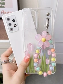 印花透明手機殼附帶繩子 - 彩色 - 查看 4