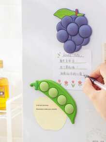 水果造型可愛簡約裝飾磁鐵貼適合金屬門、冰箱、教室黑板、辦公室白板、畫板等場所