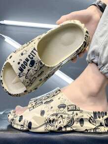 Dép xỏ ngón & dép nam - Màu Khaki - Xem 8