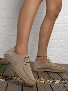 Giày bệt Nữ - Màu Khaki - Xem 5