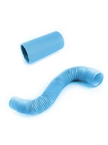 1pc Foldable Hamster Tunnel For Small Animal For Play - Blue - View 2