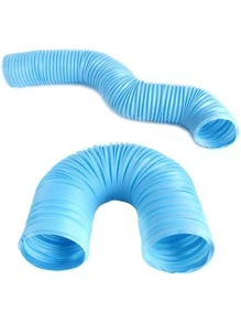 1pc Foldable Hamster Tunnel For Small Animal For Play - Blue - View 4