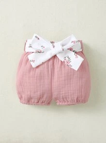 Souflis Souflis Top Y Pantalones Cortos Estampados Florales De Describe La Tecnología Ditsy Con Volantes Para Recién Nacidas Niñas - Multicolor - Ver 4