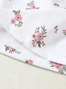 Souflis Souflis Top Y Pantalones Cortos Estampados Florales De Describe La Tecnología Ditsy Con Volantes Para Recién Nacidas Niñas - Multicolor - Ver 5