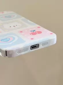 Anti-fall Cartoon Bear Pattern Phone Case - Multicolor - View 2