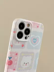 Anti-fall Cartoon Bear Pattern Phone Case - Multicolor - View 4