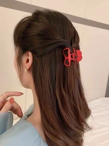 3 件装卡通熊和樱桃设计发爪发夹发夹发钳