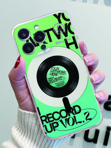 Anti-fall CD Pattern Phone Case - Multicolor - View 2