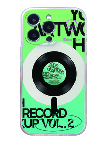 Anti-fall CD Pattern Phone Case - Multicolor - View 4