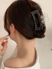 3 chiếc kẹp tóc nữ thời trang trong suốt để trang trí tóc - Trong sáng - Xem 2