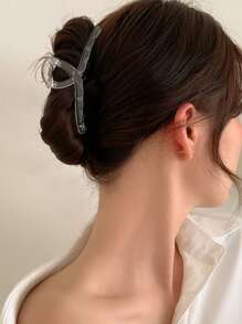 3 chiếc kẹp tóc nữ thời trang trong suốt để trang trí tóc - Trong sáng - Xem 3