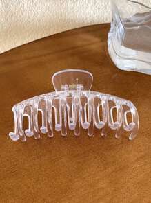 3 chiếc kẹp tóc nữ thời trang trong suốt để trang trí tóc - Trong sáng - Xem 4