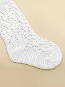 3對兒童長筒襪 - 彩色 - 查看 3