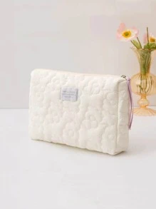 1入女性花卉化妝包旅行大號洗漱包，化妝袋化妝包護膚袋化妝盒行李分裝袋，旅行必備的郵輪必需品宿舍必備的婚禮伴郎禮物，母親禮物，生日禮物，朋友和老師禮物，家居裝飾，浴室客廳臥室裝飾，浴室組織者，珠寶組織者，唇油組織者，指甲油組織者儲物化妝品組織者化妝盒