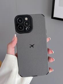 Airplane Pattern Phone Case - Multicolor - View 2