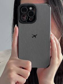 Airplane Pattern Phone Case - Multicolor - View 4