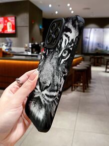 Tiger Pattern Phone Case - Multicolor - View 4