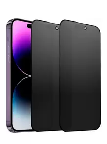 2 Pieces Apple Full-Screen Anti-Peep And Anti-Fall Protective Film Compatible With IPhone 16 Pro Max/16/16 Pro/16 Plus/15 Pro Max/15/15 Pro/15 Plus/14 Pro Max/14/14 Pro/14 Plus/13 Pro Max/13/13 Pro/12/11 Screen Protector, Compatible With IPhone Privacy Screen Protector, Anti-Fall, Mobile Phone Accessories, Protective Film Gift For Birthday, Family, Friends Tempered Glass, Anti-Spy, Phone Screen Protector