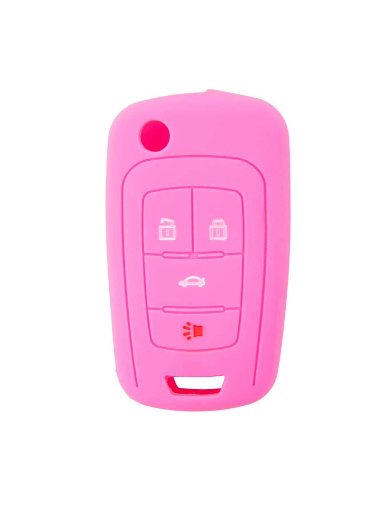 Caso Chiave in Silicone Cover per 3 Bottoni Auto Copertura di Protezione Keycase FIB (Fiori