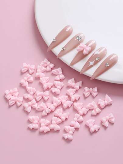 Trans Form Your Nails With 3d Nail Art Decoration 30pcs Bow-Knot Nail Decoration For Women And Girls DIY Nail Charms Nail Gems Nail Supplies