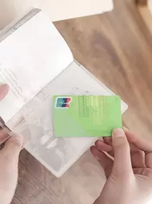 旅行多功能透明防水护照身份证夹假期配件旅行必需品海滩旅行收纳包暑假返校旅行用品旅行收纳包旅行用品旅行钱包护照夹护照钱包海滩度假包夏季圣诞假期 - 無色 - 查看 3