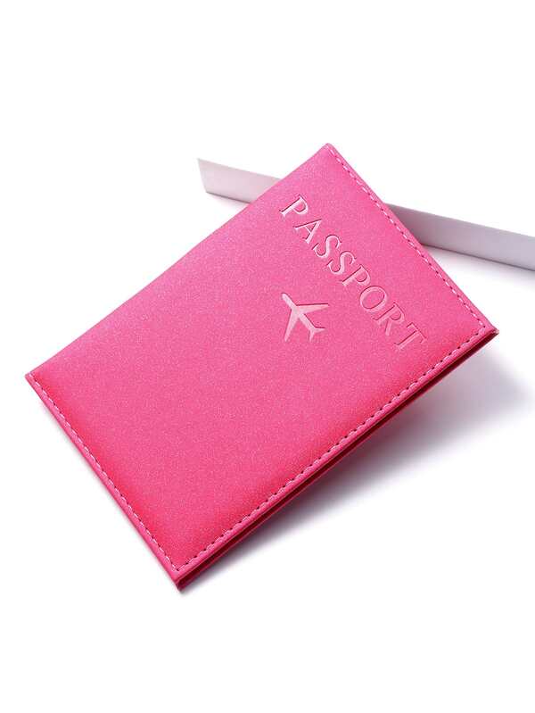 PU Travel Passport Cover Fashion 2022 Women Passport Holder Case For