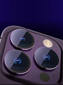3pcs Tempered Lens Protector Compatible With iPhone15/15Plus/15Pro/15Promax - Clear - View 2