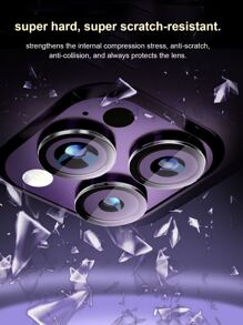 3pcs Tempered Lens Protector Compatible With iPhone15/15Plus/15Pro/15Promax - Clear - View 4