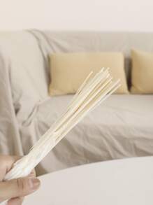 2入組人造植物現代家用人造植物 - 白色 - 查看 6