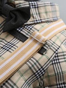 SOLOCOTE Baby Boys' Formal Occasion Gentleman Party Wedding Banquet Suspender Outfit - Multicolor - View 5