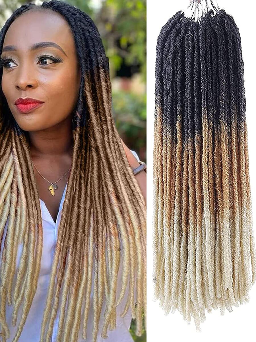 中等編織合成纖維接髮 - 彩色 - 查看 1