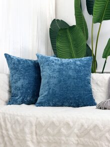 Máy Tính Voan Đệm Không Chất Độn, Tối Giản Sợi Trang Trí Ném Gối Cho Phòng Khách, Trang Trí Nhà Cửa - Màu xanh lam - Xem 1