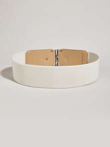 1 件女士优雅时尚 D 字母连衣裙，带松紧腰带，适合夏季、秋季、万圣节 - 白色 - 查看 3