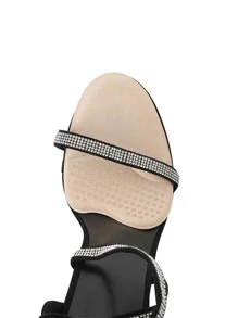 2入組極簡鞋墊時尚高跟鞋配件 - 米色 - 查看 2