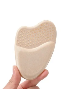 2入組極簡鞋墊時尚高跟鞋配件 - 米色 - 查看 4