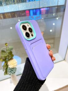 二合一亲肤卡夹保护壳，可拆卸，卡槽，零钱袋，防摔，防汗，防指纹，耐磨，不褪色，适用于 17 Pro Max/17 Pro/17 Air/17/16 Pro Max/16 Plus/16/15 Pro Max/15 Pro/15/14 Pro Max/14 Pro/14/13/12/11 - 紫色 - 查看 6