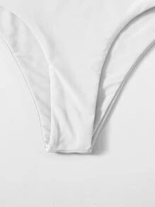 Swim Basics Summer Beach Solid Bikini Panty