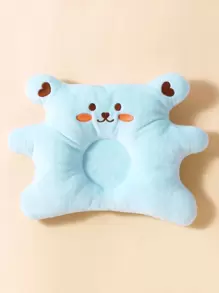 momscare 1入組嬰兒卡通熊設計枕頭 - 藍色 - 查看 1