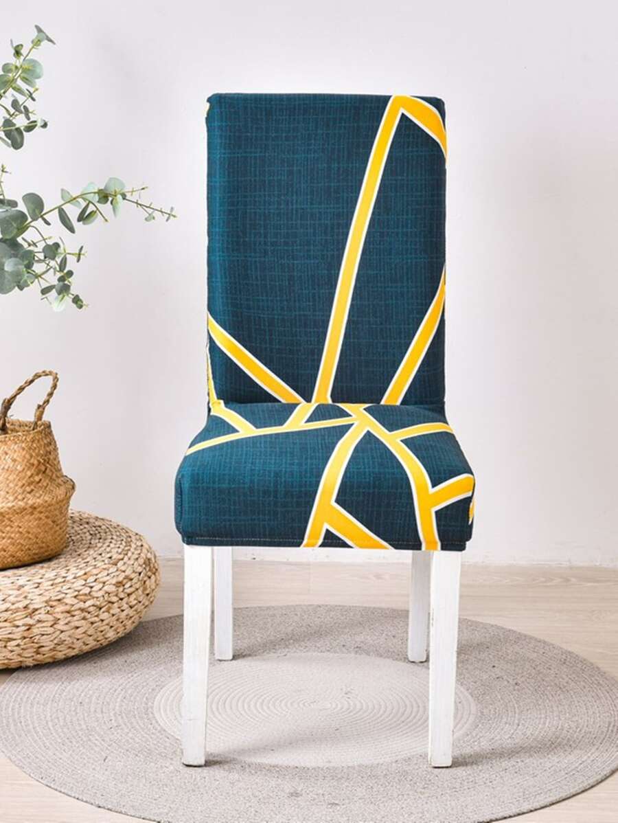 1 Tấm Bọc Ghế Họa Tiết Hình Học, Tấm Bọc Ghế Polyester Hiện Đại Cho Gia Đình - Nhiều màu - Xem 1