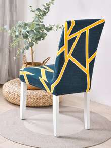 1 Tấm Bọc Ghế Họa Tiết Hình Học, Tấm Bọc Ghế Polyester Hiện Đại Cho Gia Đình - Nhiều màu - Xem 2